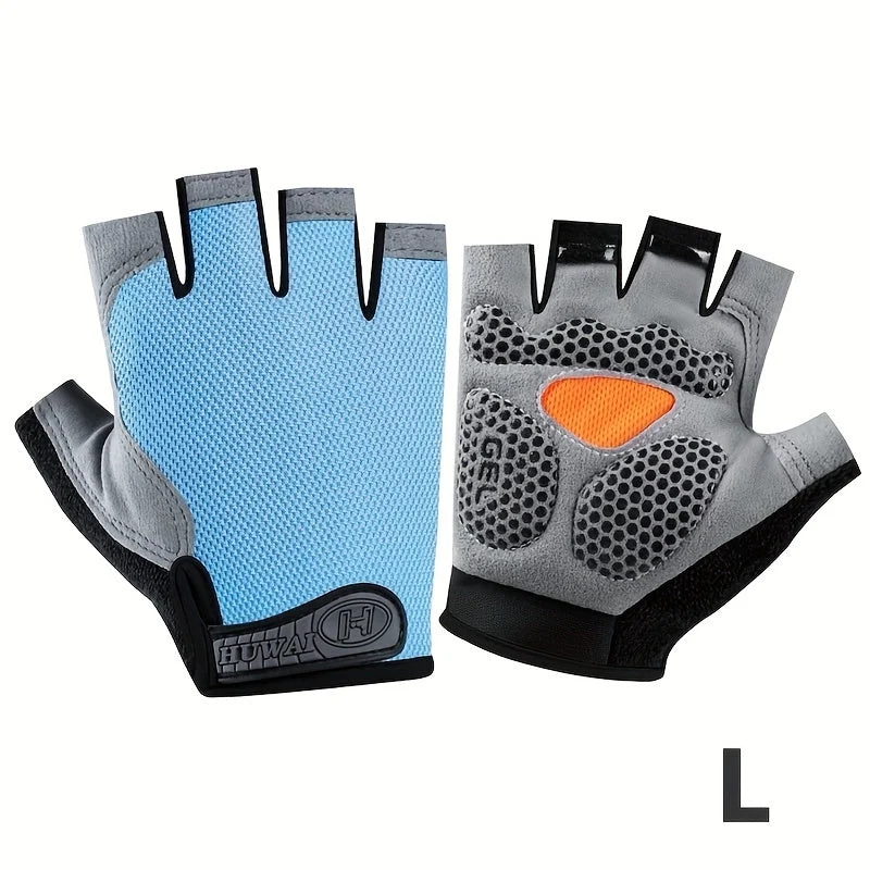 Euroselle Lightweight Outdoor Half Finger Gloves For Men And Women