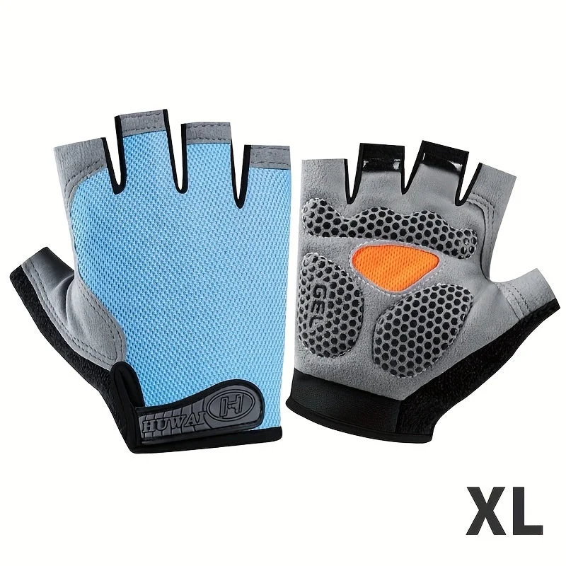 Euroselle Lightweight Outdoor Half Finger Gloves For Men And Women