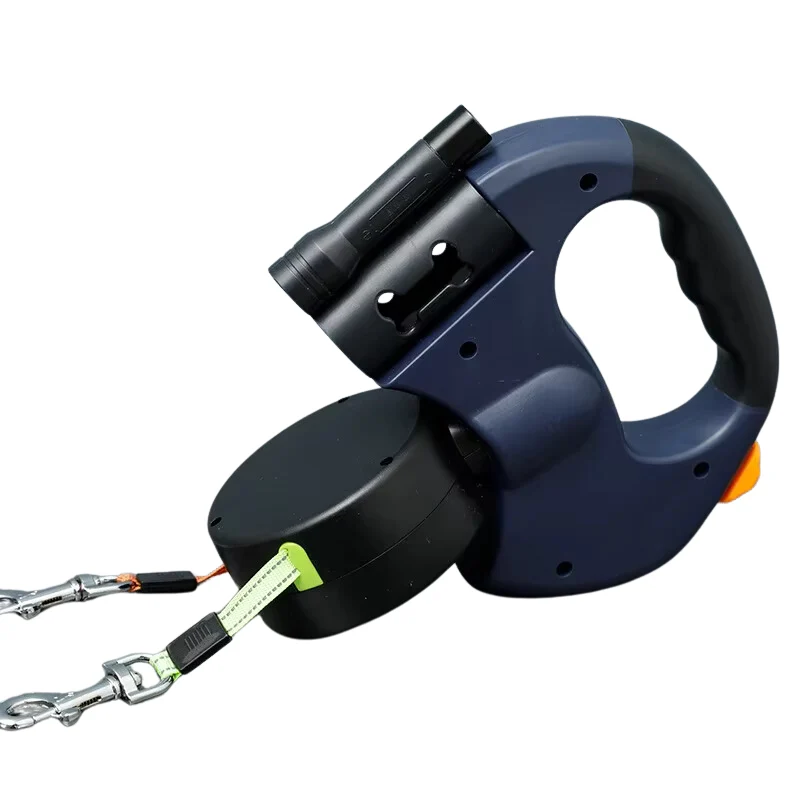 Euroselle Dual Dog Leash With LED And Tangle-Free Design
