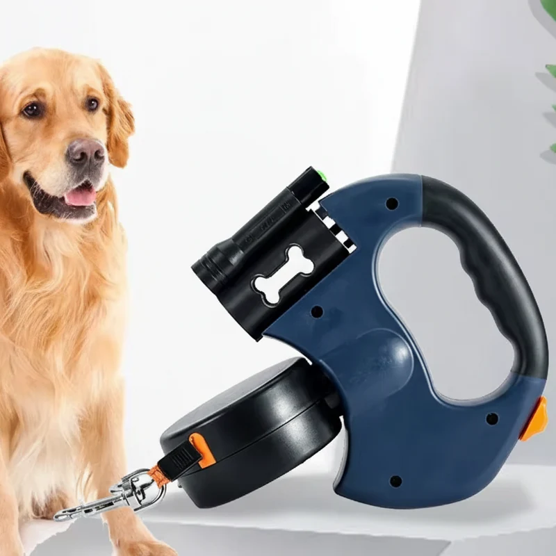 Euroselle Dual Dog Leash With LED And Tangle-Free Design