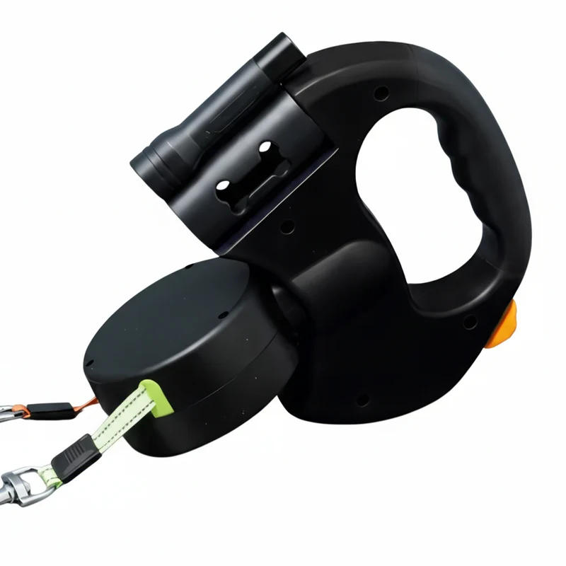 Euroselle Dual Dog Leash With LED And Tangle-Free Design