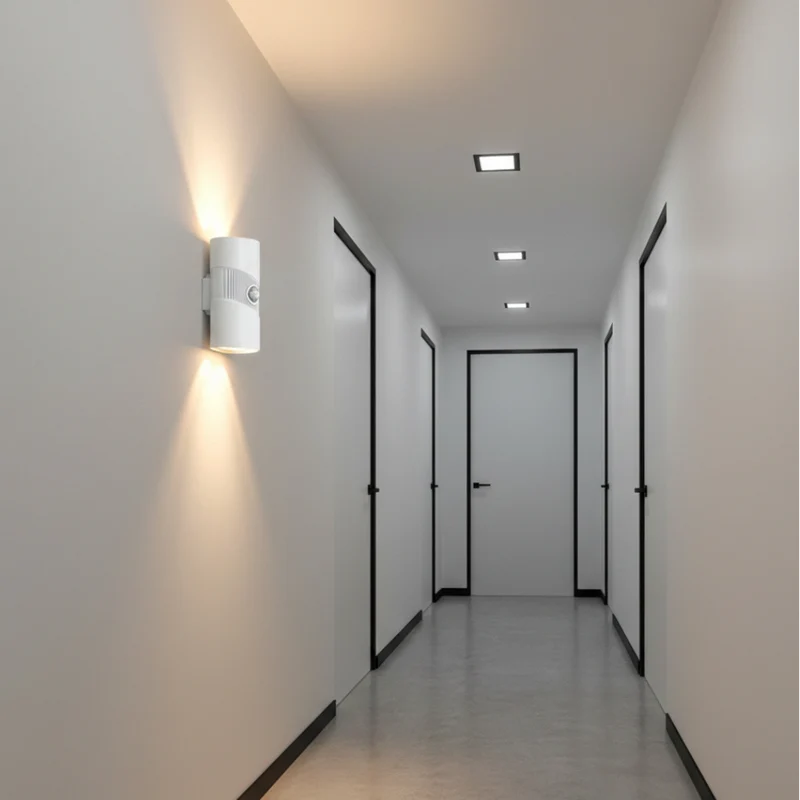 Euroselle LED Wall Lights With Motion Sensor Up-Down Lighting