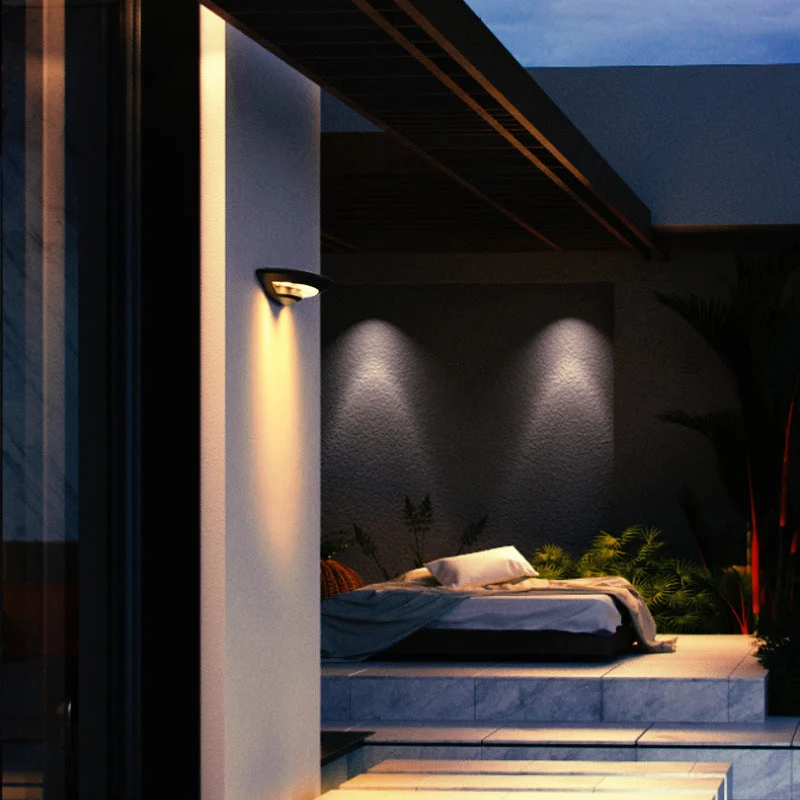 Euroselle Aluminum Wall Lamp With 4W LED 220V Indoor Outdoor