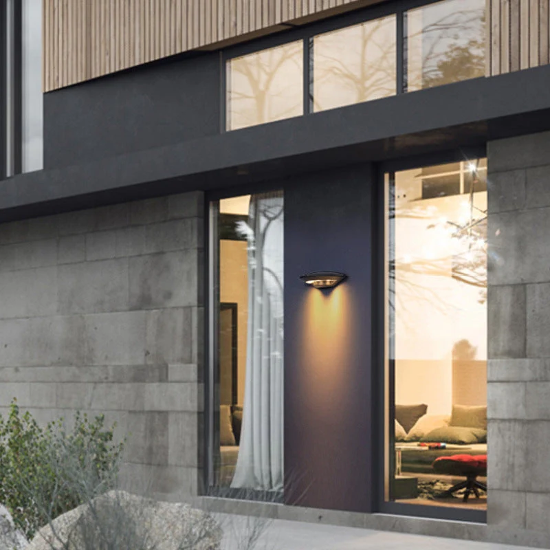 Euroselle Aluminum Wall Lamp With 4W LED 220V Indoor Outdoor