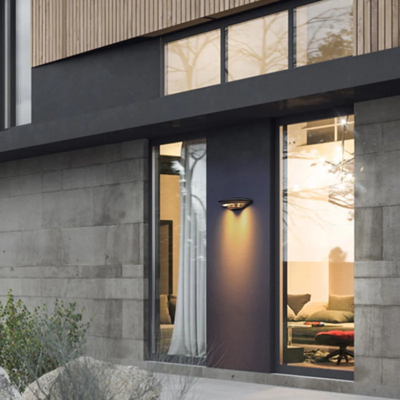 Euroselle Aluminum Wall Lamp With 4W LED 220V Indoor Outdoor