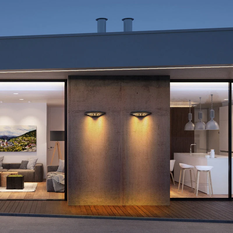 Euroselle Aluminum Wall Lamp With 4W LED 220V Indoor Outdoor
