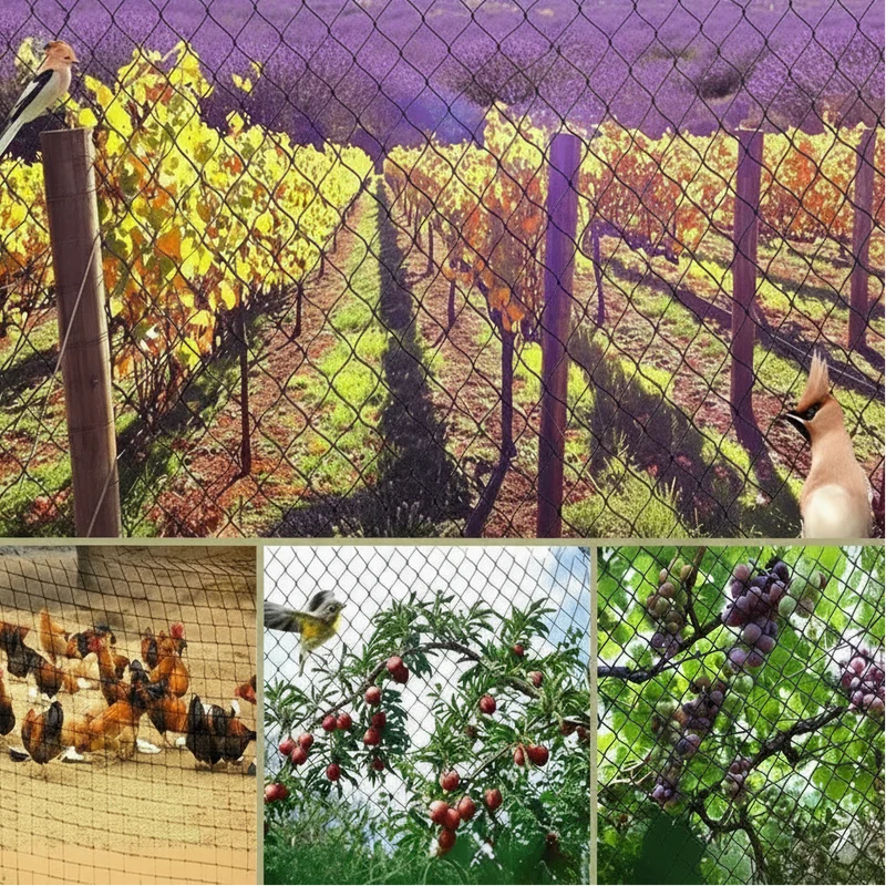 Euroselle UV-Resistant Netting for Orchards Protecting From Birds and Deer