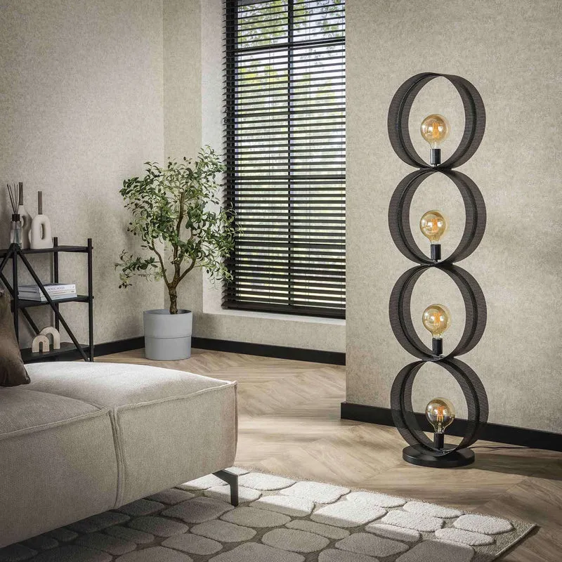 Stehlampe 4L ring perforiert