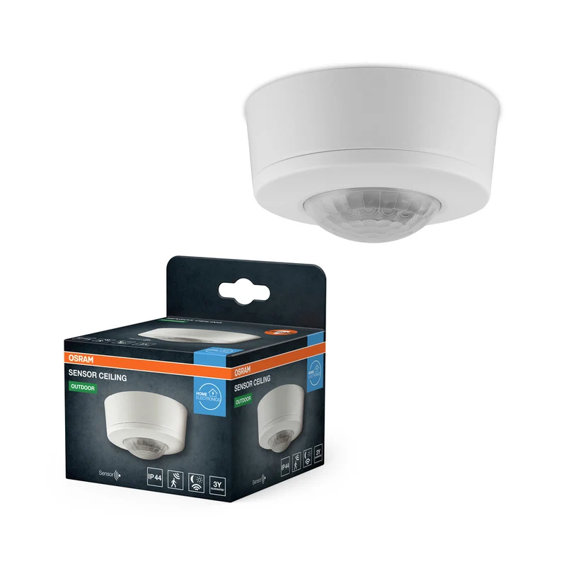 OSRAM Sensor Bewegungs-und Lichtsensor Decke 360Grad IP44