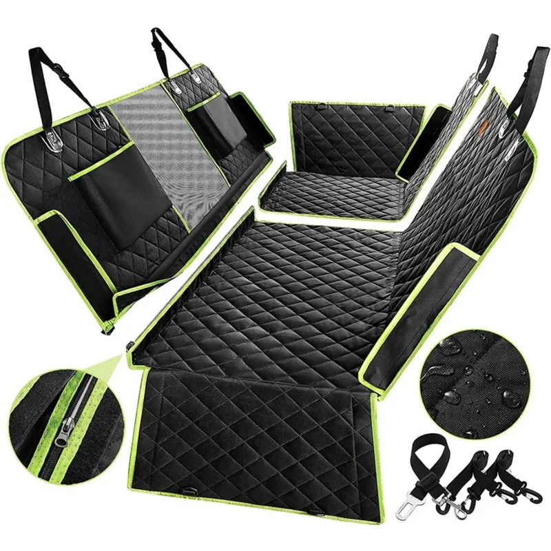 Euroselle Multi-Functional Dog Car Seat Cover For Cleaner And More Comfortable Travel