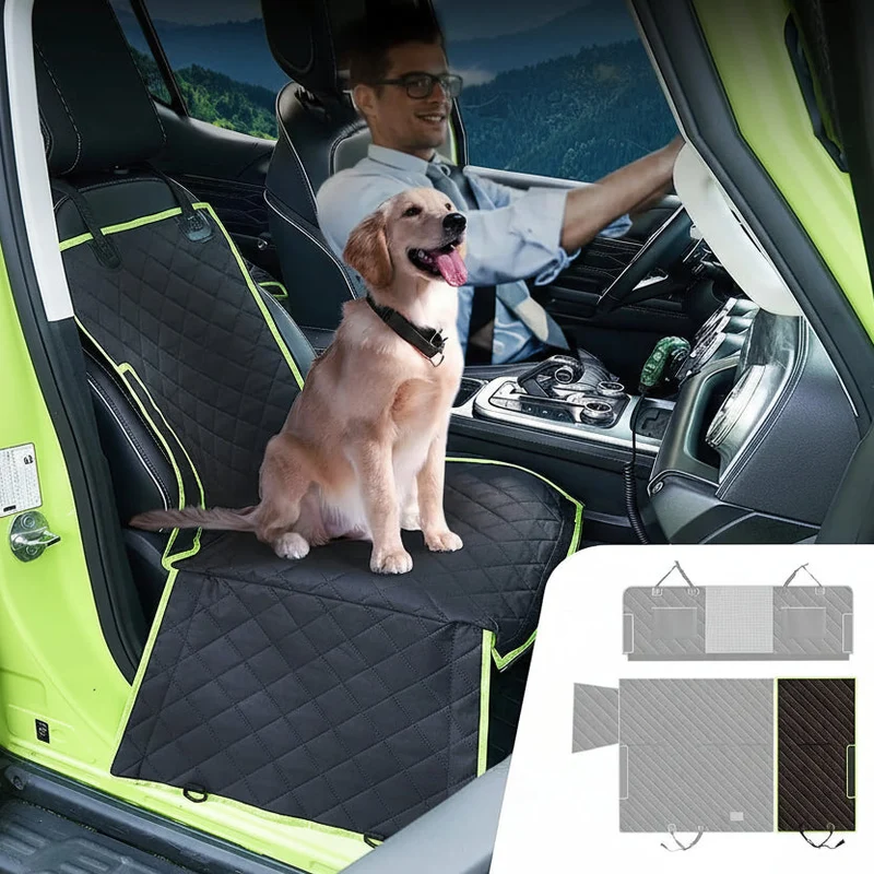 Euroselle Multi-Functional Dog Car Seat Cover For Cleaner And More Comfortable Travel