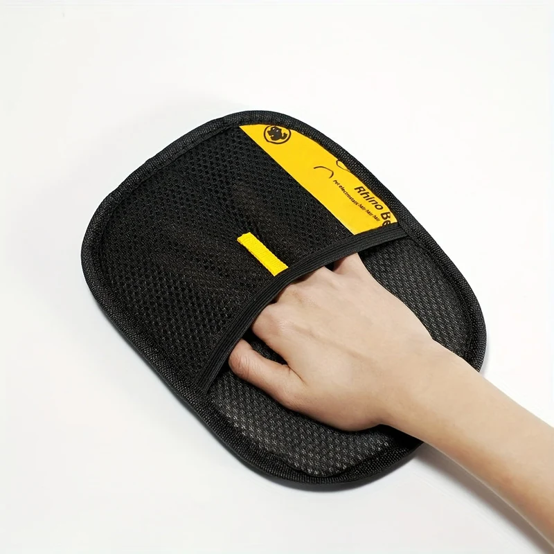 Euroselle Large Pet Grooming Gloves for Hair and Lint Removal
