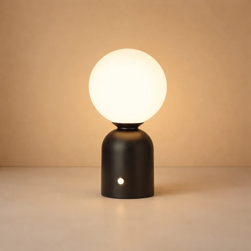 Euroselle Table Lamp LED Rechargeable Touch Dimming 1800mAh Type C
