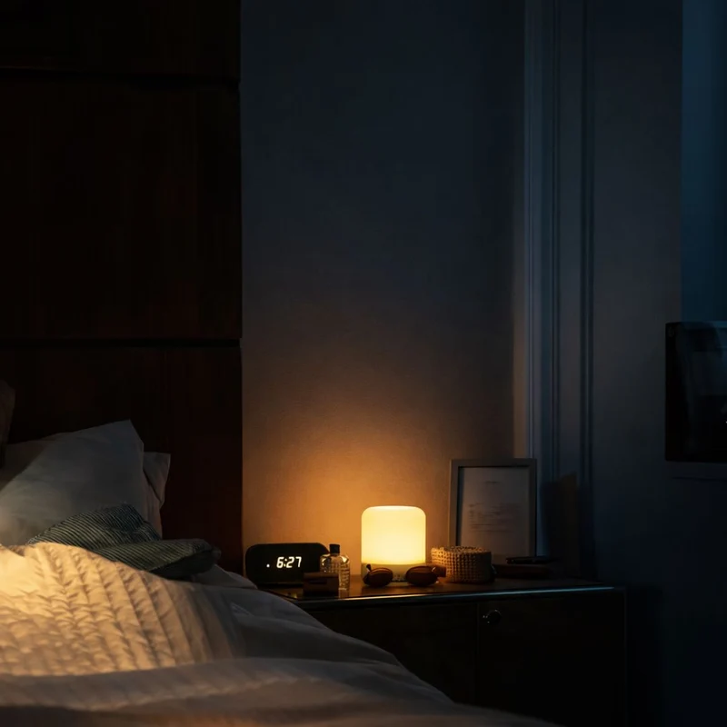 Euroselle Table Lamp LED RGB Rechargeable Touch And Remote Control ABS