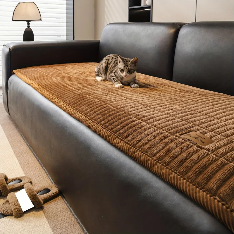 Euroselle Quilted Microfiber Sofa Cover For Maximum Protection And Comfort