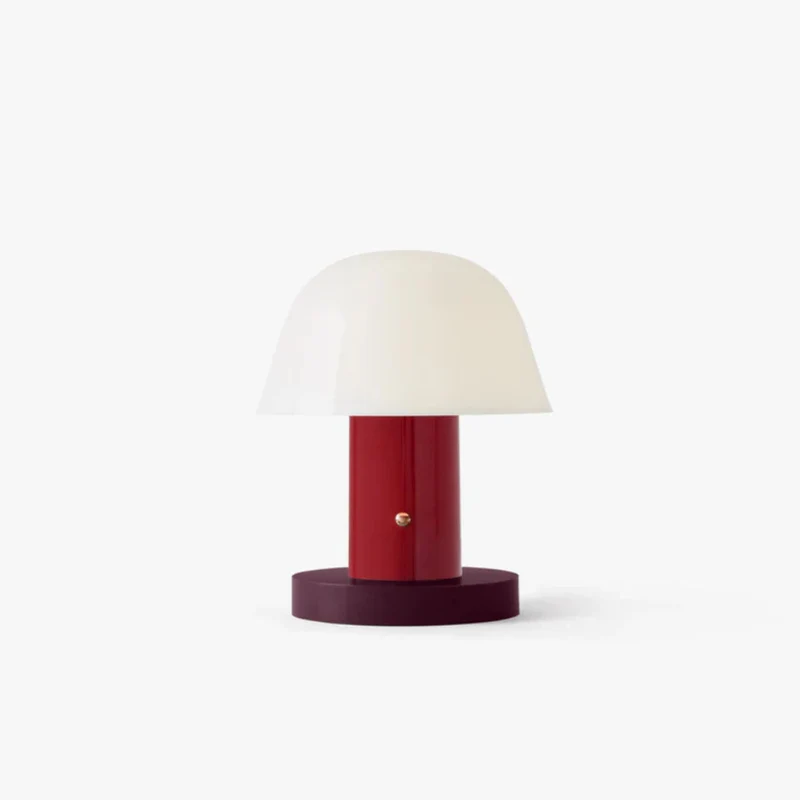 Euroselle Table Lamp Led Touch Dimmer Usb Port Polycarbonate Metal 22 Cm