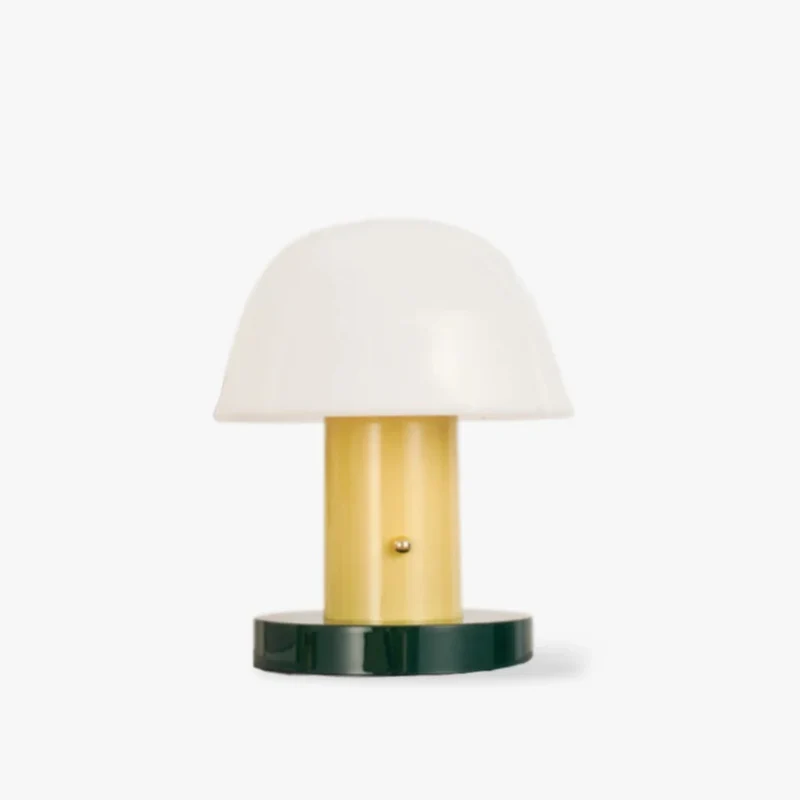 Euroselle Table Lamp Led Touch Dimmer Usb Port Polycarbonate Metal 22 Cm