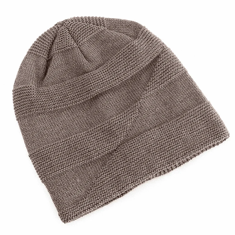 Euroselle Relaxed Fit Winter Beanie With Thermal Fleece Lining For Everyday Warmth