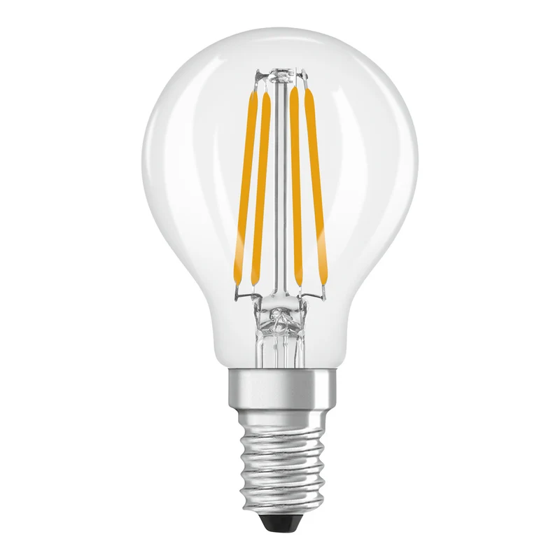 OSRAM Retrofit Classic P LED Lampe matt (ex 40W) 4W / 2700K Warmweiß E14