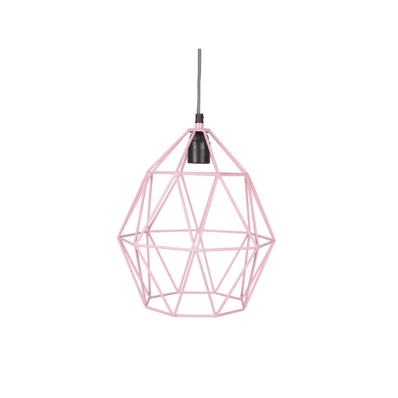 Hängelampe Wire Pendelleuchte aus Metall mit Kabel und Fassung