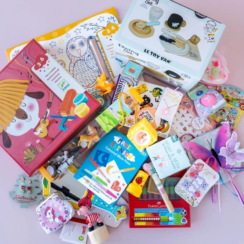 Adventskalender-Inhalt Mädchen 3-4 Jahre