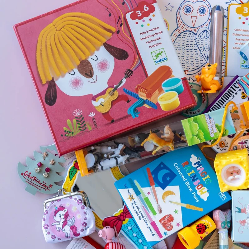 Adventskalender-Inhalt Mädchen 3-4 Jahre