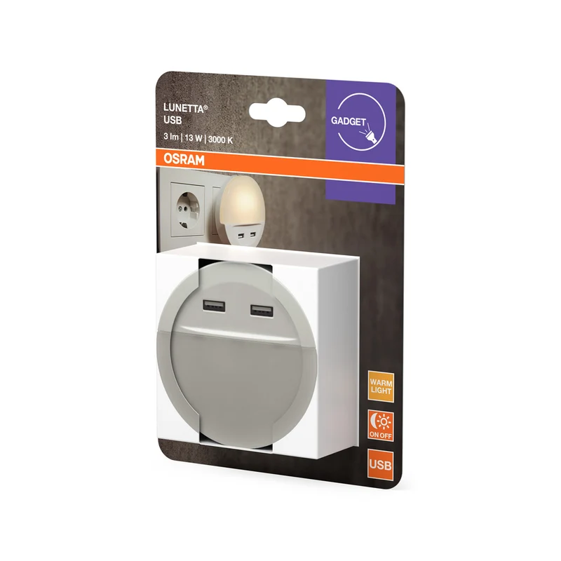 OSRAM LUNETTA® LED USB Nachtlicht Weiß 13W