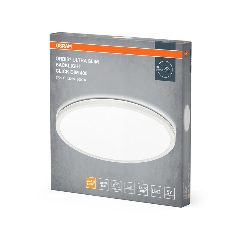 OSRAM ORBIS ClickDim Deckenleuchte 400mm, dimmbar, weiß