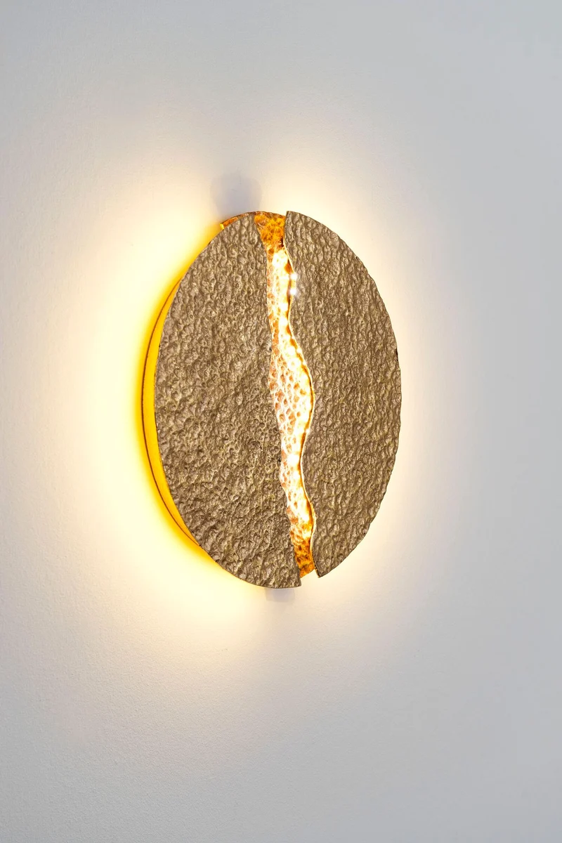 LED-Wandleuchte Eruption Klein dimmbar Rund Ø 40cm