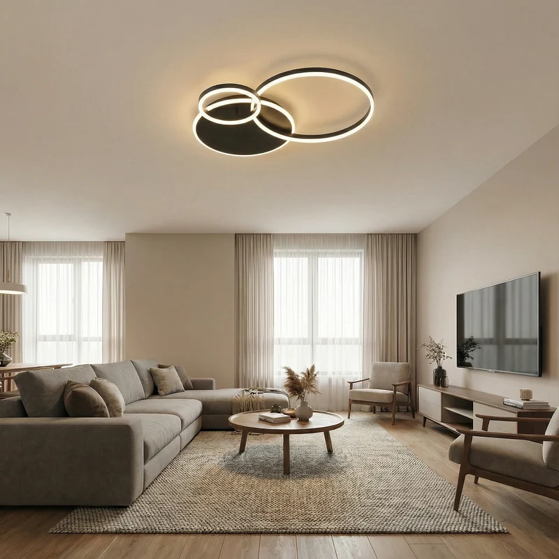 Lumenia Sleek Minimalist LED Pendant Light For Modern Kitchen By Euroselle