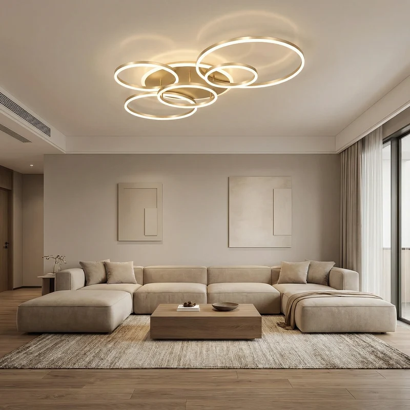 Lumenia Sleek Minimalist LED Pendant Light For Modern Kitchen By Euroselle