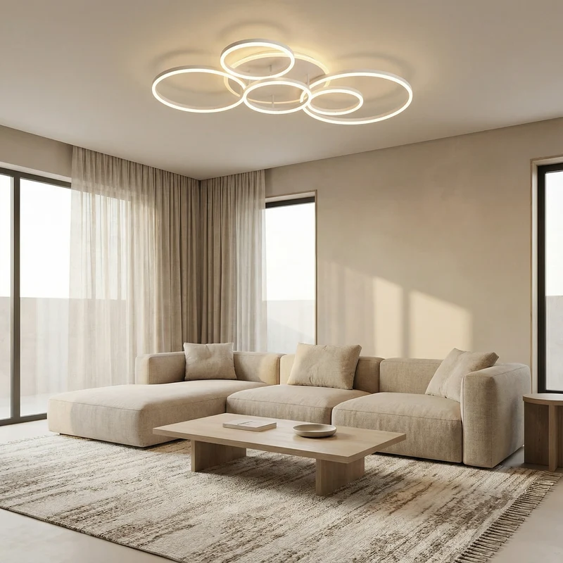 Lumenia Sleek Minimalist LED Pendant Light For Modern Kitchen By Euroselle