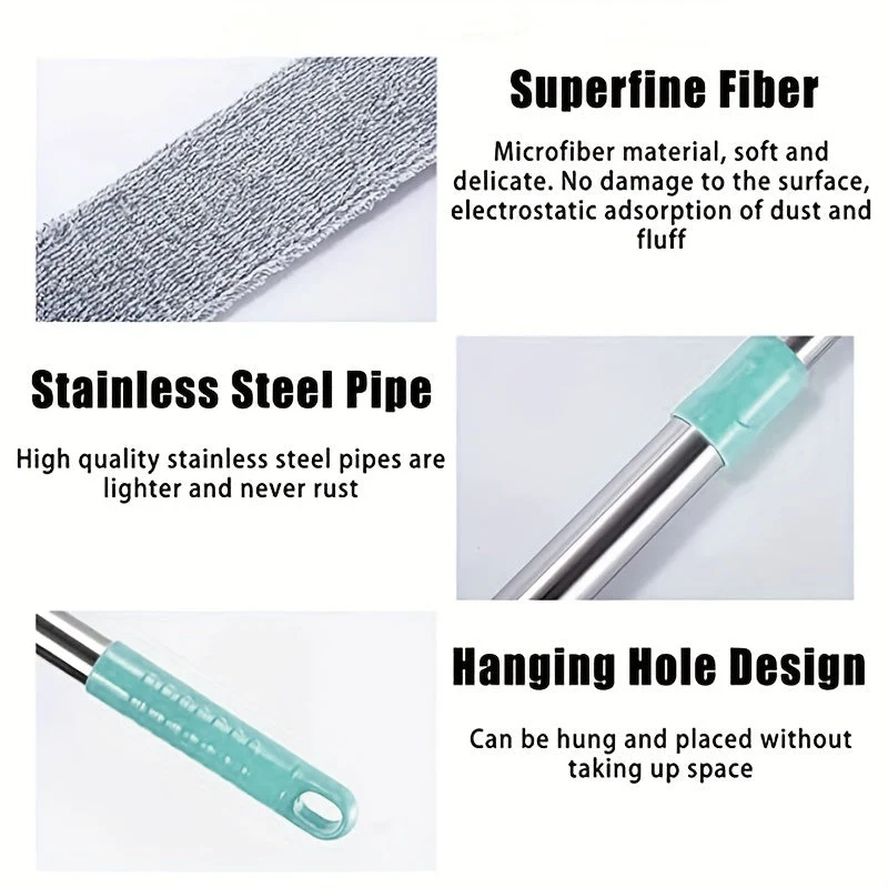Euroselle Foldable Bed Bottom Duster for Hard-To-Reach Areas