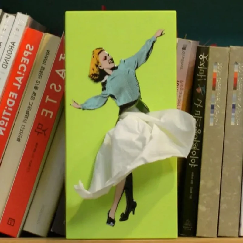 Playful Skirt Tissue Box By Euroselle For Creative Home Decoration