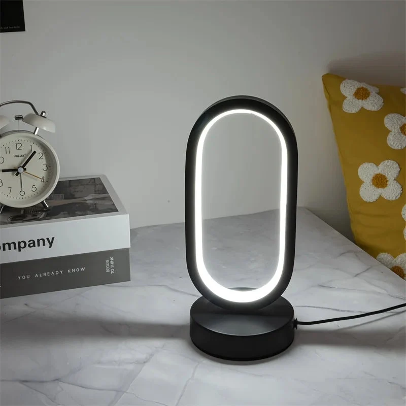 Euroselle LED U Shaped Lamp 12W Aluminum Frame Warm White Indoor