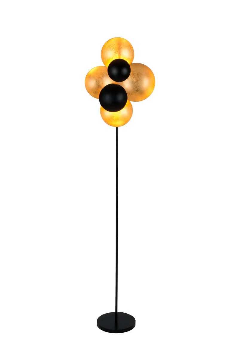 LED-Stehleuchte Bolladaria Due 2-flammig dimmbar 160 cm