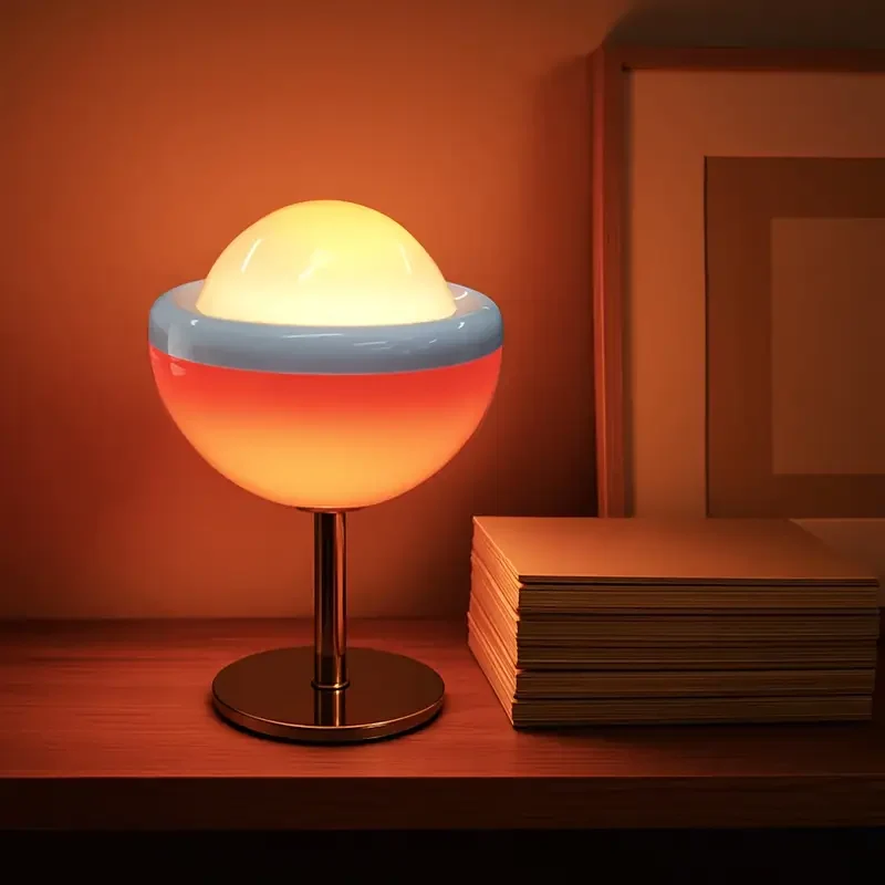 Euroselle USB Powered Desk Lamp With Stepless Dimming Tri-Color LED Light