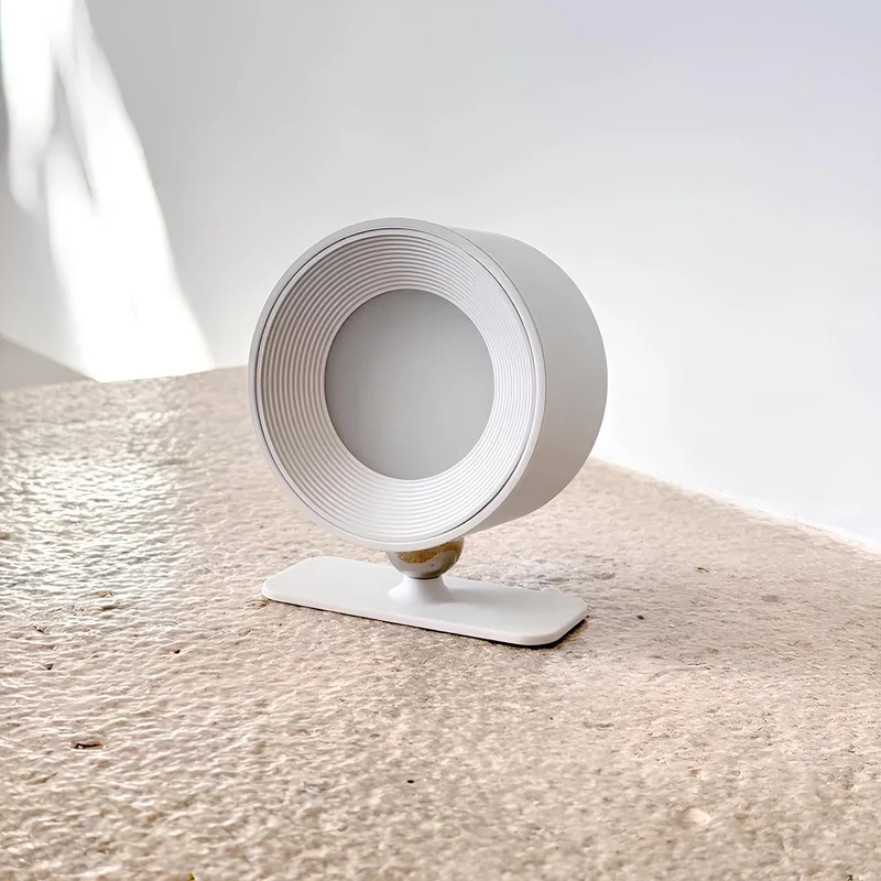 Euroselle Wireless Wall Light USB Rechargeable LED 2000mAh Magnetic 360 Degree Adjustable ABS PC