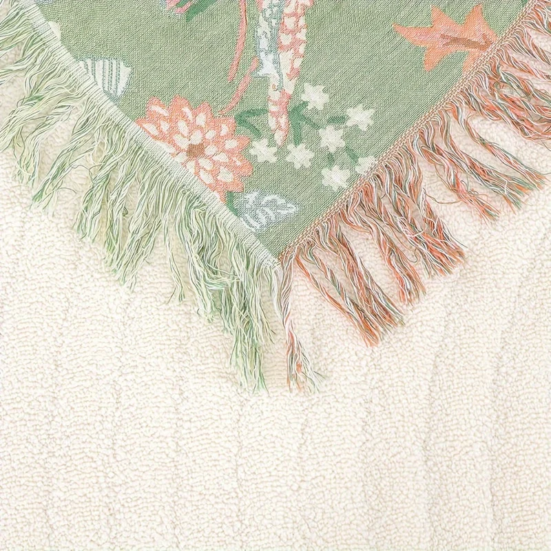 Euroselle Lightweight Reversible Cotton Chiffon Bedspread For Year-Round Comfort