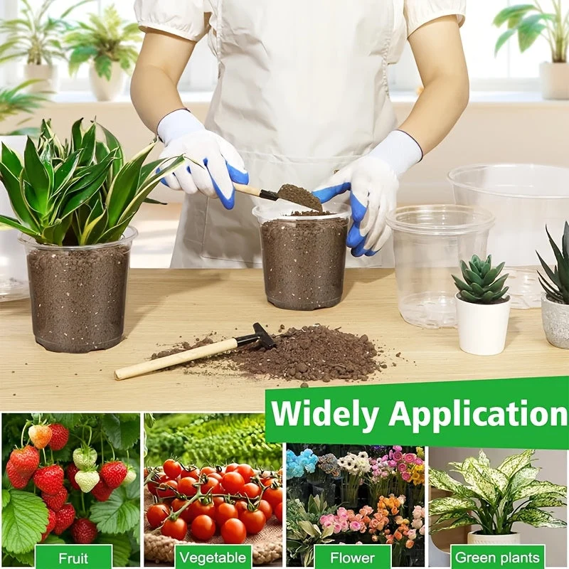 Euroselle Clear Seedling Pots For Easy Root Monitoring
