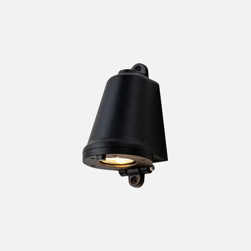 Euroselle Bell Shape Wall Light 5W Aluminum LED Black Silver Gold