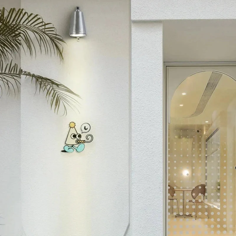 Euroselle Bell Shape Wall Light 5W Aluminum LED Black Silver Gold