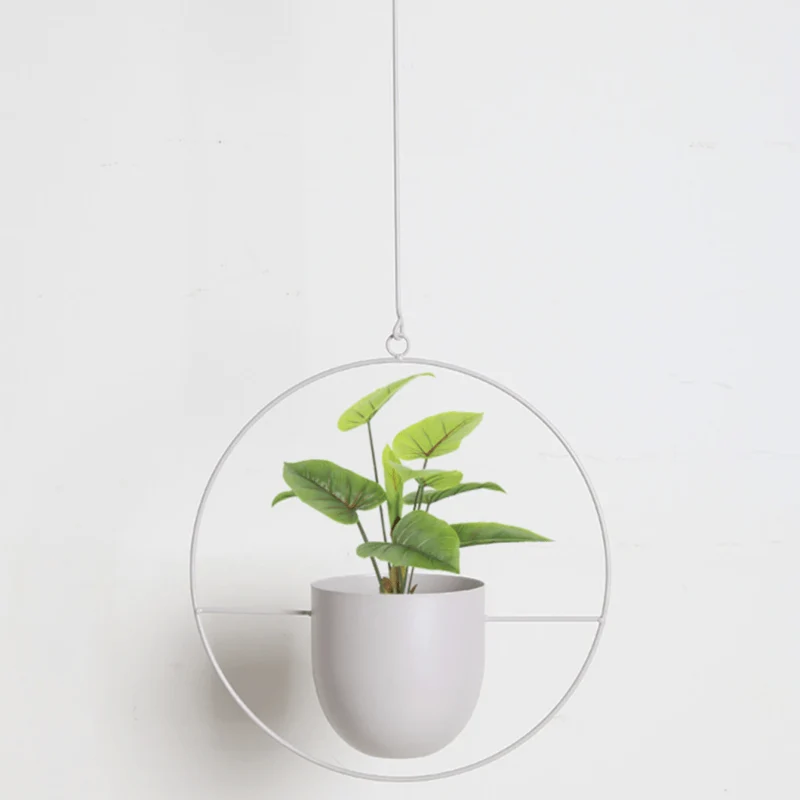 Euroselle Minimal Wall Planter Hanger For Modern Interior Style