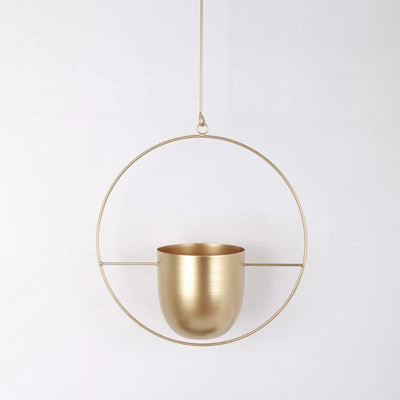 Euroselle Minimal Wall Planter Hanger For Modern Interior Style