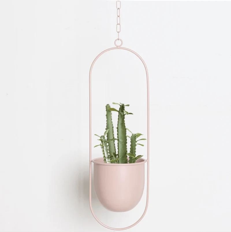 Euroselle Minimal Wall Planter Hanger For Modern Interior Style