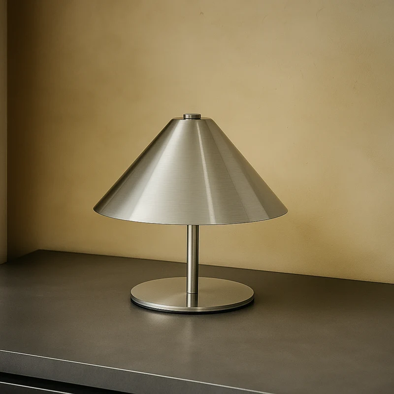 Euroselle LED Table Lamp Rechargeable USB 3W Touch Control With Warm Neutral Cool Iron ABS Gold