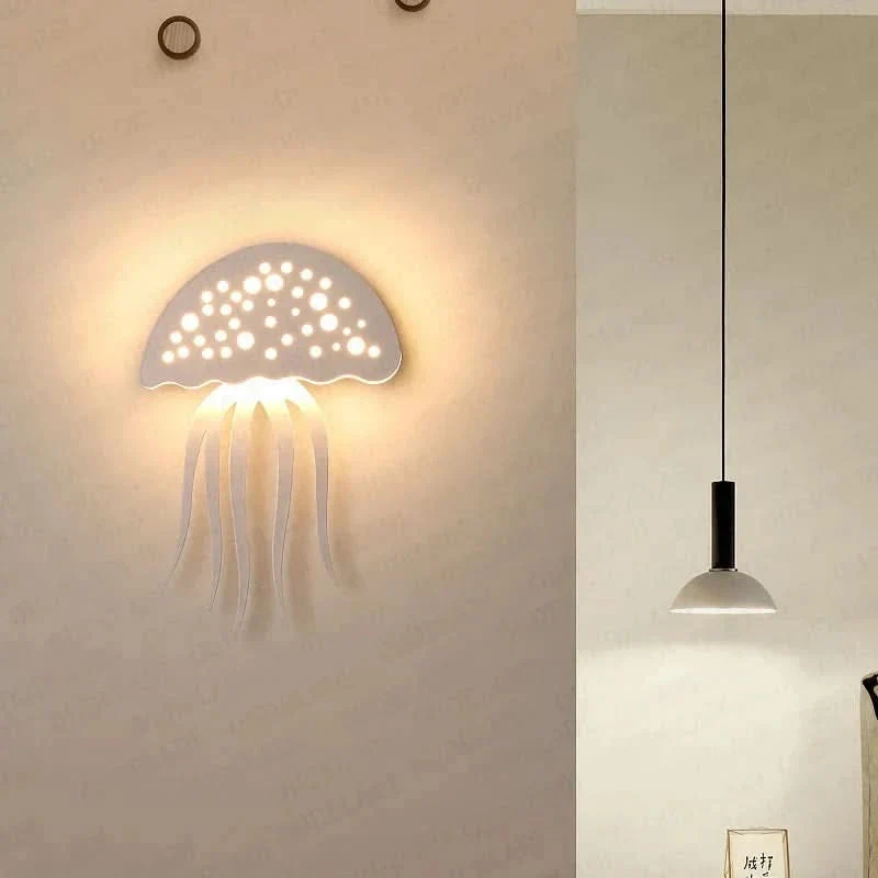 Wall Lamp LED Jellyfish Shape, 21 Cm Diameter, 2835SMD, AC 85 To 265V, Euroselle