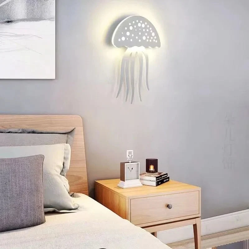 Wall Lamp LED Jellyfish Shape, 21 Cm Diameter, 2835SMD, AC 85 To 265V, Euroselle