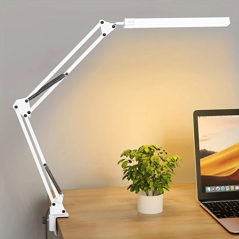 Euroselle Ultra Bright Adjustable LED Clip Lamp With Three Color Temperatures