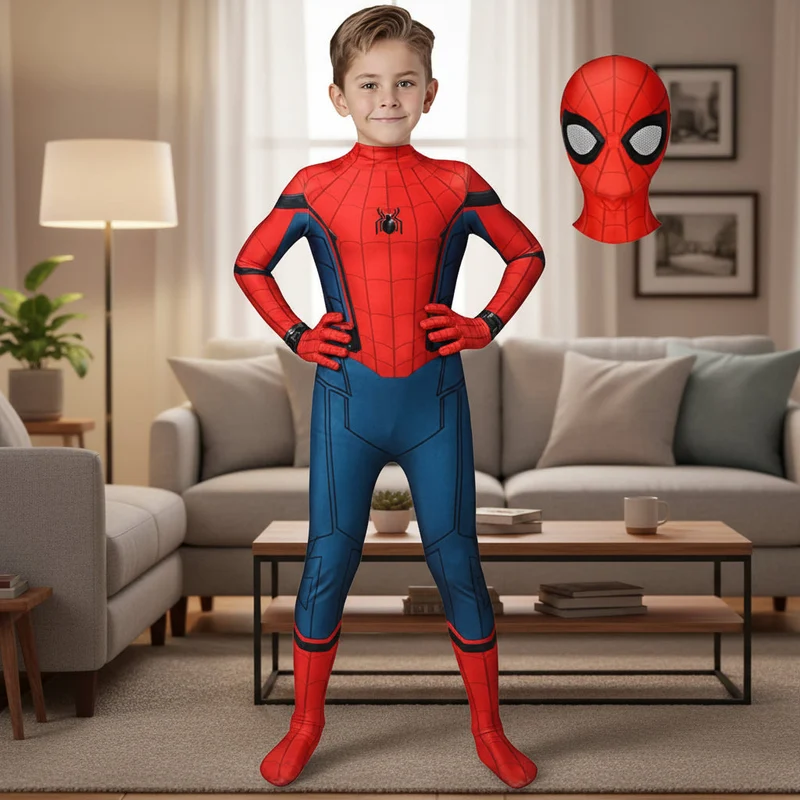 Euroselle Authentic Superhero Costume for Kids and Adults